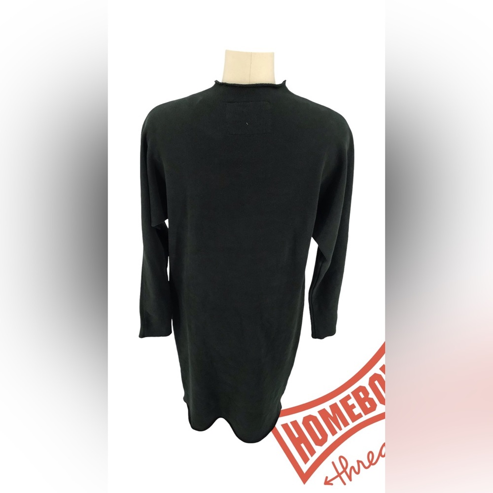 Frank & Eileen Dark Green Cotton Garment Size:S - Picture 2 of 6